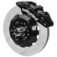 Wilwood Forged 6 Piston Superlite Caliper, GT 72 Vane Vented Spec37 Slotted Rotor - 14.00x1.25 - 140-17149