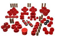 Energy Suspension 90-93 Acura Integra Red Hyper-Flex Master Bushing Set - 16.18104R