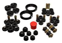 Energy Suspension 90-93 Honda Accord/Odyssey Black Hyper-Flex Master Bushing Set - 16.18108G