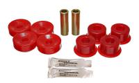 Energy Suspension 92-01 Prelude Red Rear Shock Upper and Lower Bushing Set - 16.8108R