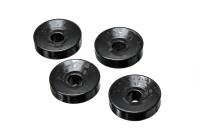Energy Suspension 06-11 Honda Civic SI Black Rear Shock Upper Bushing Set - 16.8112G