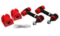 Energy Suspension 08-14 Subaru WRX Red 16mm Rear Sway Bar Bushing and End Link Set - 19.5106R