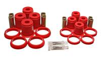 Energy Suspension 93-98 Jeep Grand Cherokee Red Rear Control Arm Bushings-Must reuse OEM Outer Shell - 2.3104R