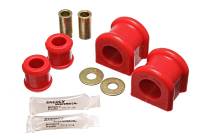 Energy Suspension 07-11 Jeep Wrangler JK Red Front 31mm Sway Bar and End Link Bushing Set - 2.5112R