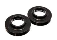 Energy Suspension 97-06 Jeep Wrangler TJ Black Front Spring Pad Set - 2.6101G