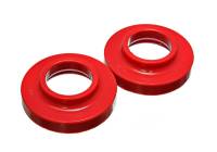Energy Suspension Front. Spring Pad Set Jeep Tj - Red - 2.6101R