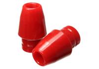 Energy Suspension 07-18 Jeep Wrangler JK Front Red Bump Stop - Extended Height 1 3/4in - 2.9106R