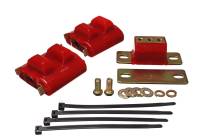 Energy Suspension 73-92 Chevrolet Camaro Red Motor and Transmission Mounts; Zinc Finish - 3.1130R