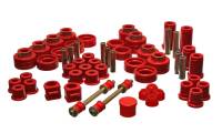 Energy Suspension 88-98 Chevy/GMC 4WD Red Hyper-flex Master Bushing Set - 3.18101R