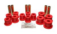 Energy Suspension GM C20/C30 Spring & Shackle Set - Red - 3.2113R