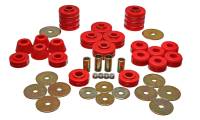 Energy Suspension 73-95 K5 Blazer Red Body(cab) Mount Set - 3.4105R