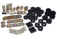 Energy Suspension 68-72 Oldsmobile Cutlass Black Body Mount Set - 3.4161G