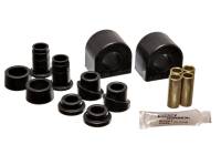 Energy Suspension 88-96 Chevy Corvette Black 24mm Front Sway Bar Bushing Set (End Links Inc) - 3.5141G