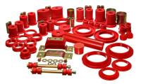 Energy Suspension 94-95 Ford Mustang Red Hyper-flex Master Bushing Set w/ V-8 - 4.18109R