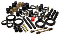 Energy Suspension 85-93 Ford Mustang Black Hyper-flex Master Bushing Set - 4.18113G