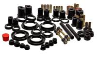 Energy Suspension 99-04 Ford Mustang Black Hyper-flex Master Bushing Set - 4.18121G