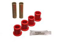 Energy Suspension 89-97 Ford Ranger Red Rear 2WD Frame Shackle Bushings Set - 4.2137R