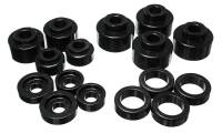 Energy Suspension 99-07 Ford F-250/F-350 SD 2/4WD Crew Cab Body Mount Set - Black - 4.4120G