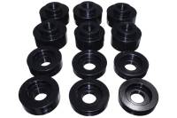 Energy Suspension 08-16 Ford F-250/F-350/F-450/F-550 Super Duty STD/Super Cab Black Body Mount Set - 4.4125G