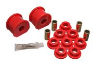 Energy Suspension Ford F100/150/250/350 Red Front & Rear 1-1/8in Sway Bar Bushing Sets - 4.5121R