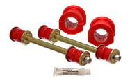 Energy Suspension 95-97 Ford Explorer/Bronco 2WD/4WD 36mm Red Front Sway Bar Bushing Set - 4.5152R
