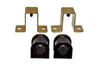 Energy Suspension 94-04 Ford Mustang Black 30mm Front Sway Bar Bushing Set-Reuse Outer Bracket - 4.5167G