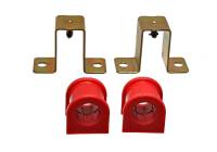 Energy Suspension 94-04 Ford Mustang Red 30mm Front Sway Bar Bushing Set-Reuse Outer Bracket - 4.5167R