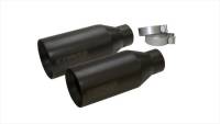 Corsa 2017-2020 Ford F-150 Raptor 3in Inlet / 5in Outlet Black Cerakote Tip Kit (For Corsa Exh Only) - 14051BPC