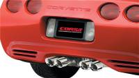 Corsa 1997-2004 Chevrolet Corvette C5 Z06 5.7L V8 Polished Xtreme Cat-Back + XO Exhaust - 14114