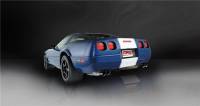 Corsa 1996-1996 Cat-Back Exhaust w/ Twin 3.5in Black Tips 96-96 Chevrolet Corvette C4 5.7L V8 LT4 - 14118BLK