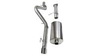 Corsa 2006-2008 Chevrolet Trailblazer SS 6.0L V8 Polished Sport Cat-Back Exhaust - 14256