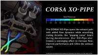 Corsa 2005-2010 Ford Mustang Shelby GT500 5.4L V8 XO Pipe - 14312