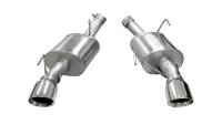 Corsa 2005-2010 Ford Mustang Shelby GT500 5.4L V8 Polished Xtreme Axle-Back Exhaust - 14314