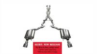 Corsa 2015-2017 Ford Mustang GT Convertible 5.0L V8 Polished Xtreme Dual Rear Exit Exhaust - 14342