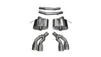 Corsa 2016-2019 Cadillac CTS V Sedan 6.2L V8 2.75in Polished Sport Axle-Back Exhaust - 14357