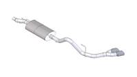 Corsa 2011-2014 Ford F-150 EcoBoost 3.5L V6 Polished Sport Cat-Back Exhaust - 14392