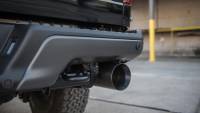 Corsa 2017-2020 Ford F-150 Raptor 3.5L Sport Cat-Back Dual Rear Exit w/ 5in Gunmetal Tip - 14397GNM