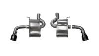 Corsa 2016-2024 Chevrolet Camaro SS 6.2L V8 2.75in Black Xtreme Axle-Back Exhaust Dual Rear Exit - 14785BLK