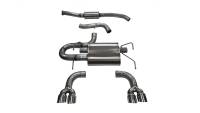 Corsa 2008-2014 Subaru Impreza Hatchback STI 2.5L Turbo Manual Polished Sport Cat-Back Exhaust - 14862