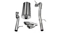 Corsa 2011-2014 Cadillac Escalade ESV 6.2L V8 Polished Sport Cat-Back Exhaust - 14882