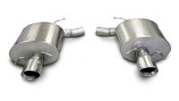 Corsa 2009-2014 Cadillac CTS Sedan V 6.2L V8 Polished Sport Axle-Back Exhaust - 14941