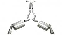 Corsa 2011-2015 Chevrolet Camaro Convertible SS 6.2L V8 Manual Polished Sport Cat-Back + XO Exhaust - 14951
