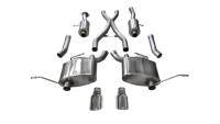 Corsa 2011-2021 Jeep Grand Cherokee 3.6L Dual Rear Exit Sport Exhaust w/ 4.5in Pro-series Tips - 14980