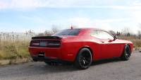 Corsa 2015-2023 Dodge Challenger Hellcat Dual Rear Exit Sport Exhaust w/ 3.5in Black Tips - 14987BLK