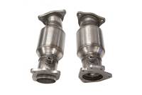 Corsa 20-21 Chevrolet Corvette High Flow 300 Cell Cat Pipes - 16234