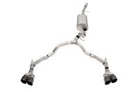 Corsa 2021-2025 Suburban / Yukon XL 5.3L 4WD Dual Rear 3in - 2.75in Sport Cat-Back DW 4in BlackTips - 21128BLK