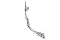 Corsa 2021-2025 Ford F-150 SuperCrew/6.5in Bed 5.0L V8 Xtreme Cat-Back Dual Side Exit-Polished - 21151