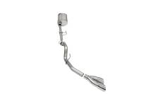 Corsa 2021-2025 Ford F-150 Regular Cab/ 8in Bed 3.5L V6 Sport Cat-Back Single Side Exit-Polished - 21163