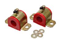 Energy Suspension 00-05 Toyota Celica Red 22mm Front Sway Bar Frame Bushings (Greaseable Frame Bushi - 8.5124R