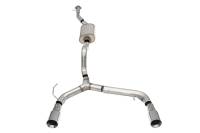 Corsa 21-25 Ford Bronco 2.3L 4-Door 2.75in Cat-Back Dual Rear Exhaust w/4in Straight-Cut Polish Tips - 21206